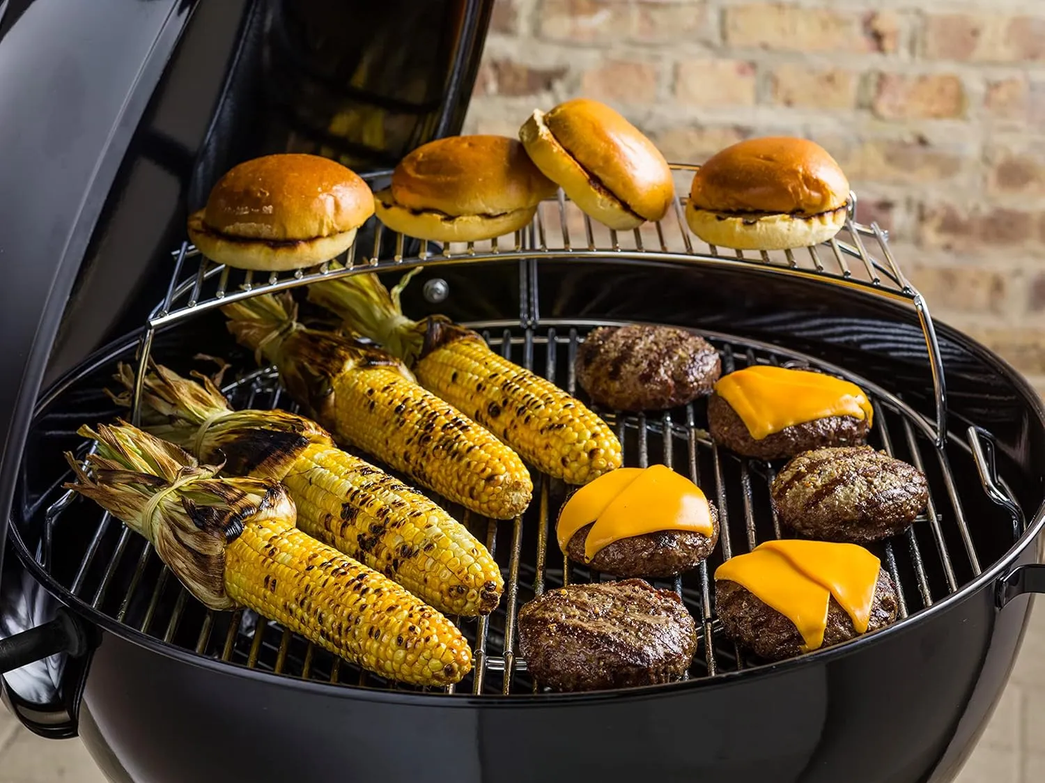 Weber Master-Touch 22" Charcoal Grill, Spring Green