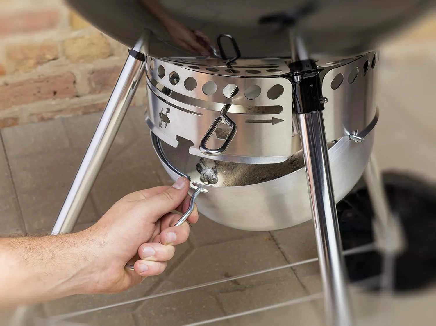 Weber Master-Touch 22" Charcoal Grill, Spring Green