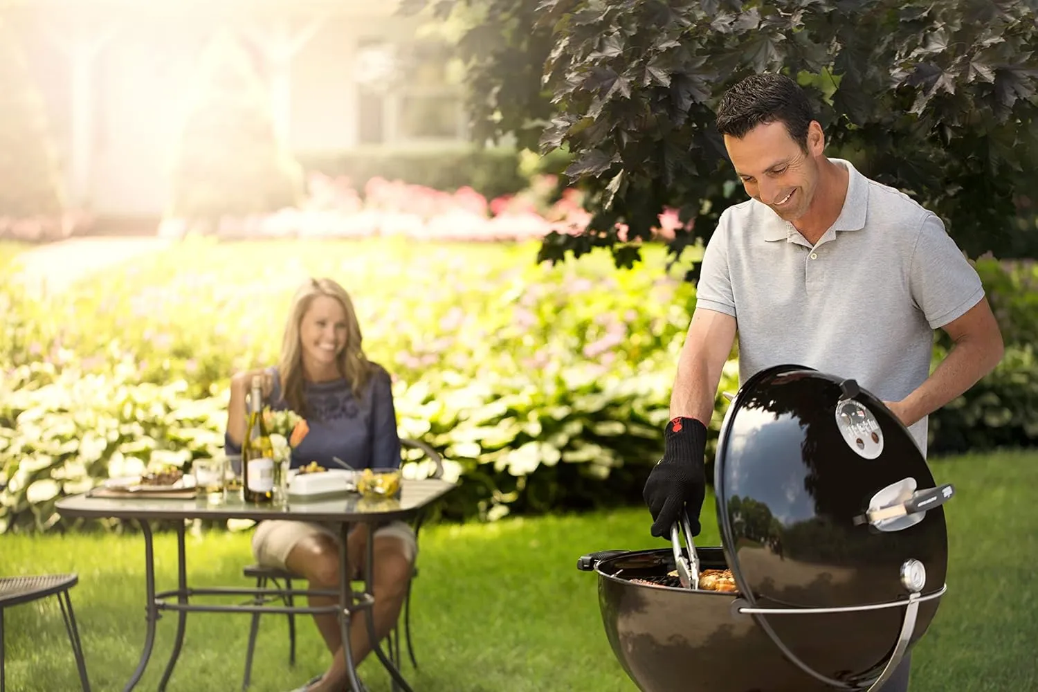 Weber Master-Touch 22" Charcoal Grill, Spring Green