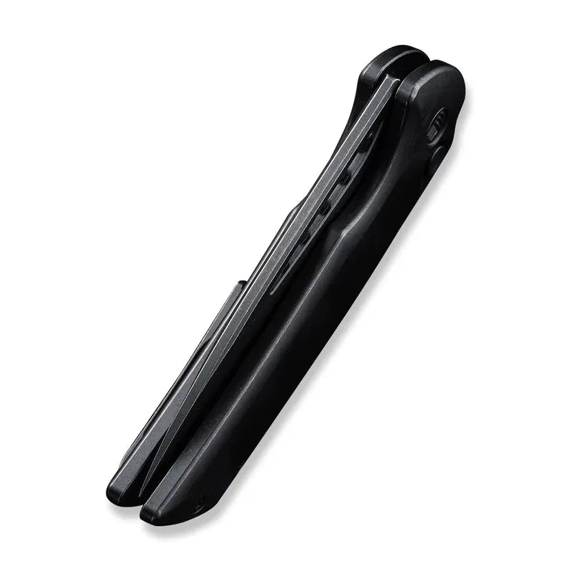 WEKNIFE Mini Malice Flipper & Button Lock Knife Titanium Handle