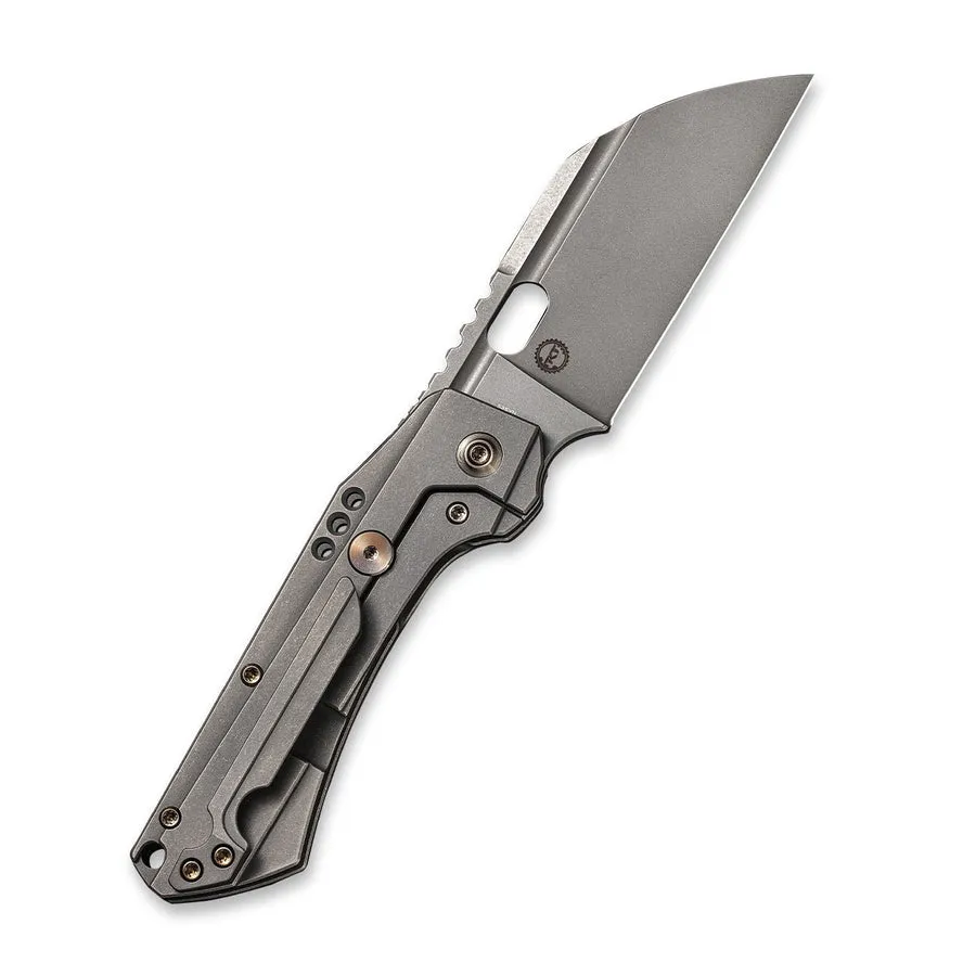 WEKNIFE Roxi 3 Front Flipper Knife Titanium Handle