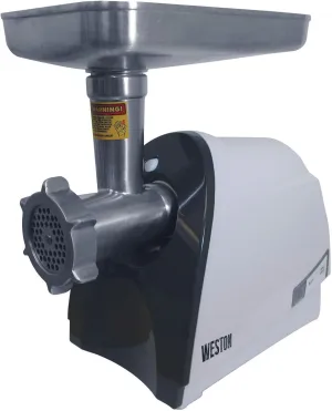 Weston 575 Watt Electric Heavy Duty Grinder, Silver