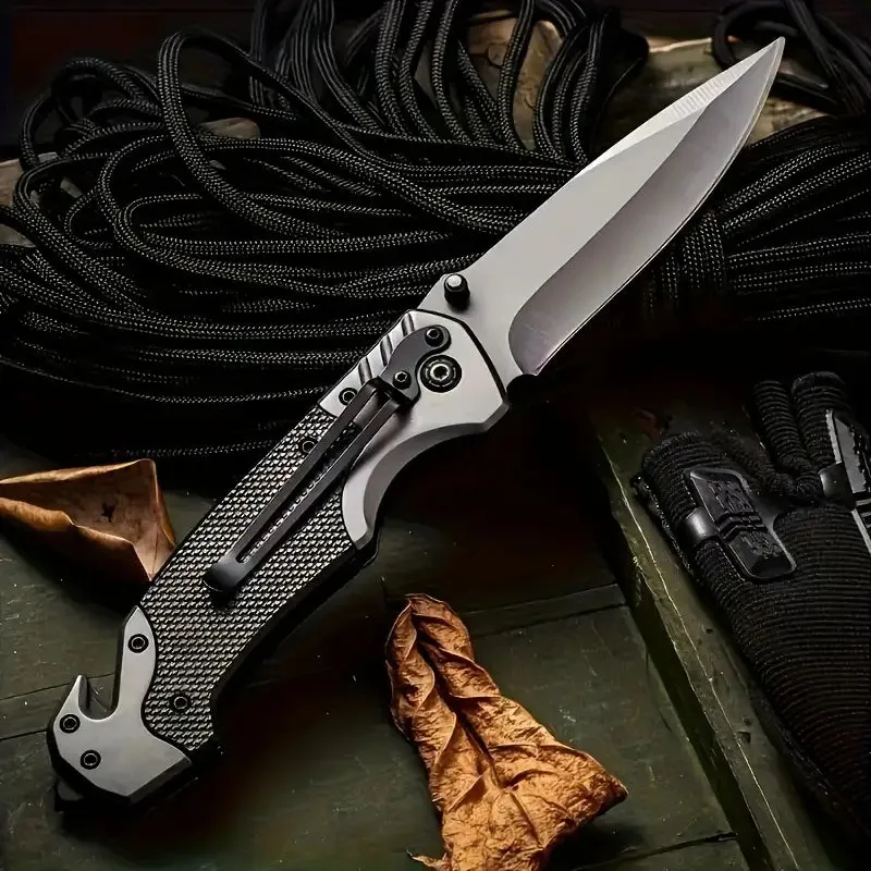 Wild West Pioneer Blade: Compact Multi-Use Outdoor Knife