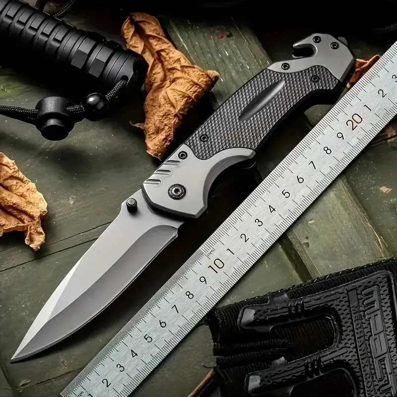 Wild West Pioneer Blade: Compact Multi-Use Outdoor Knife