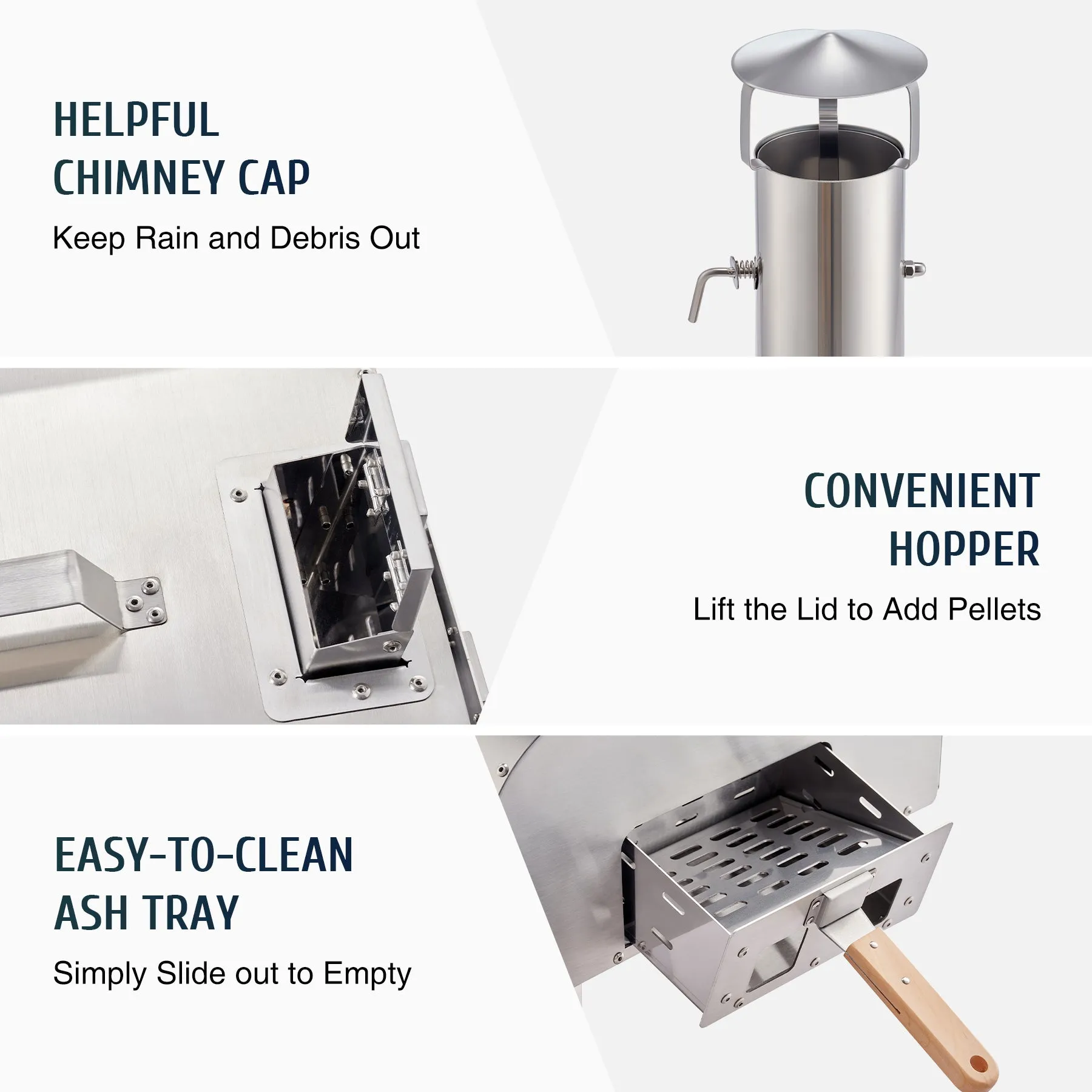 WILPREP Outdoor Pizza Oven, Portable Pizza Oven