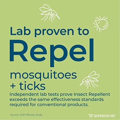 Wondercide - Mosquito, Tick, and Insect Repellent with Natural Essential Oils - DEET-Free Bug Spray and Killer - Safe for Family - Peppermint 2-Pack of 4 oz Bottle