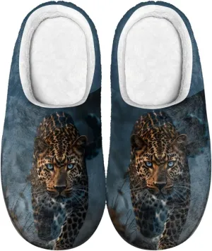 Xpyiqun House Shoes Soft Plush Fuzzy Warm Slippers Winter Home Slippers for Men Women Size 4-12