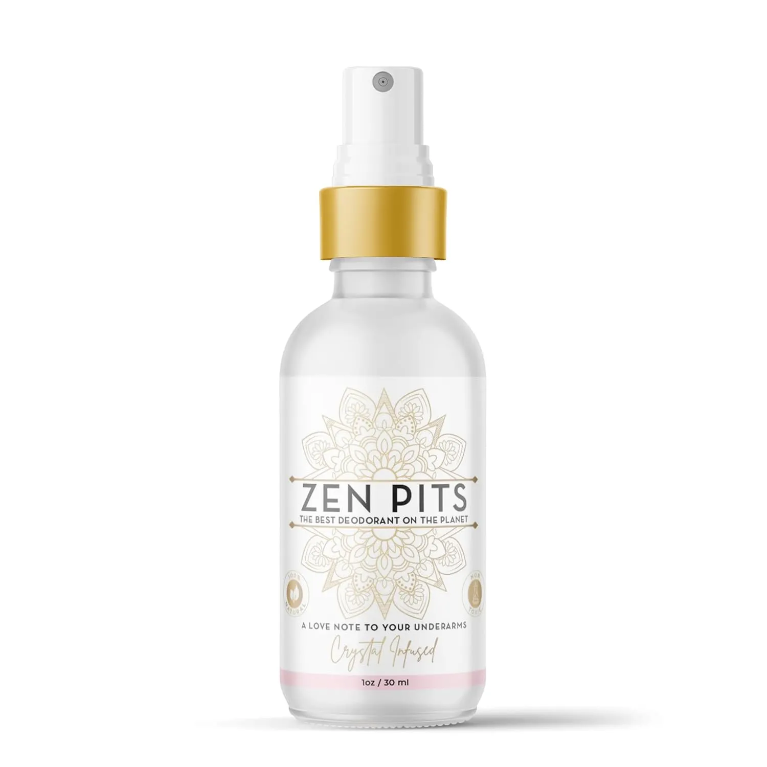 Zen Pits Deodorant | Stops Odor At the Source | The BEST Deodorant On The Planet. Clear Spray, No Residue | Natural, Non-Toxic, Aluminum Free, Eco-Friendly | Lasts up to 72 hours