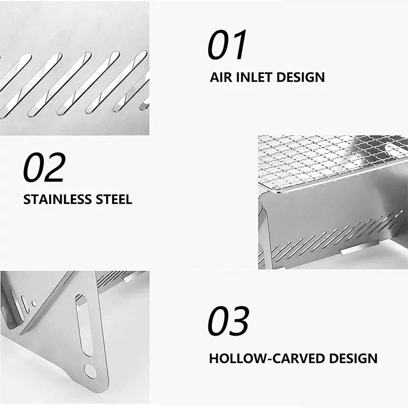 ZENITH - Portable Folding Bbq