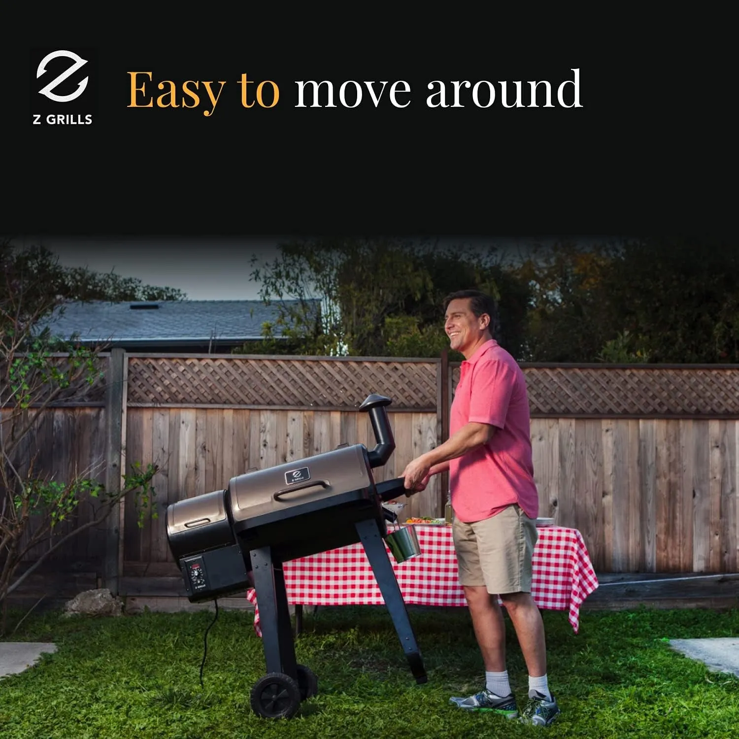 ZPG-450A 2024 Upgrade Wood Pellet Grill & Smoker 6 in 1 BBQ Grill Auto Temperature Control, 450 Sq in Bronze